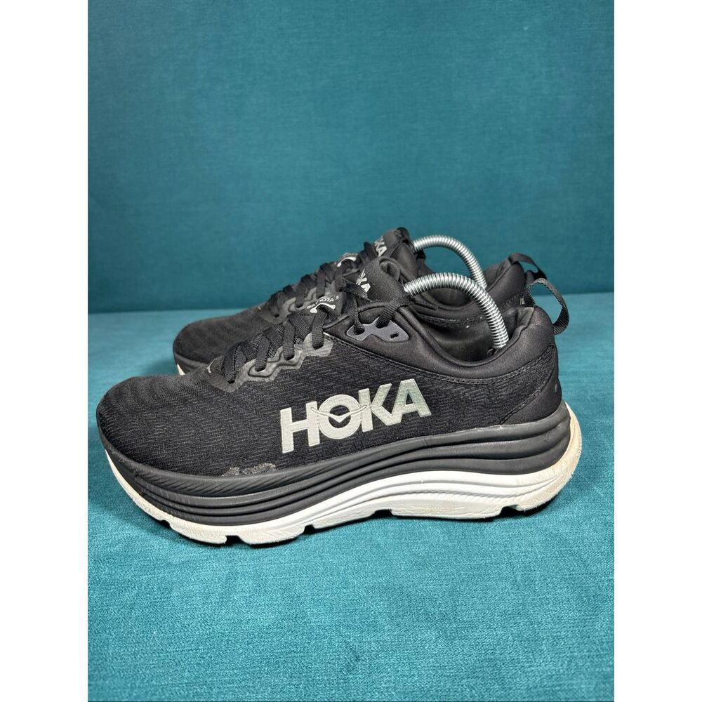 Hoka Gaviota 5 Black White Women's Size 9.5